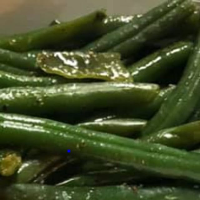 Green Beans with Almonds and Cranberries.