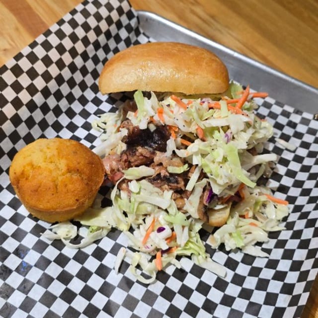 Pig-Up Truck Sandwich.
