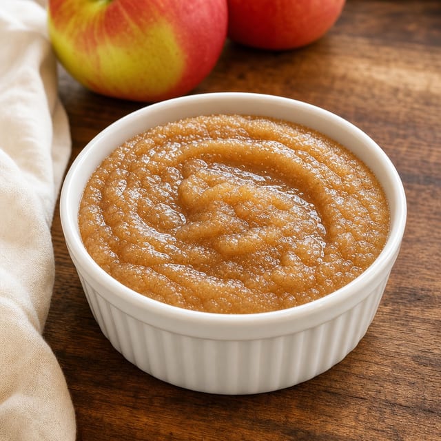 Apple sauce.