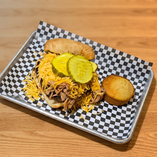 Cowboy Cuban Sandwich.