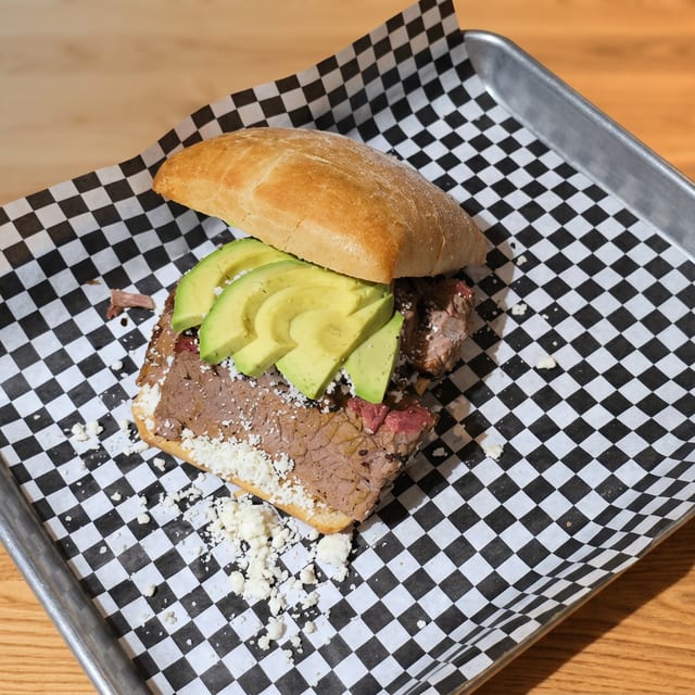 Burn Out Sandwich.