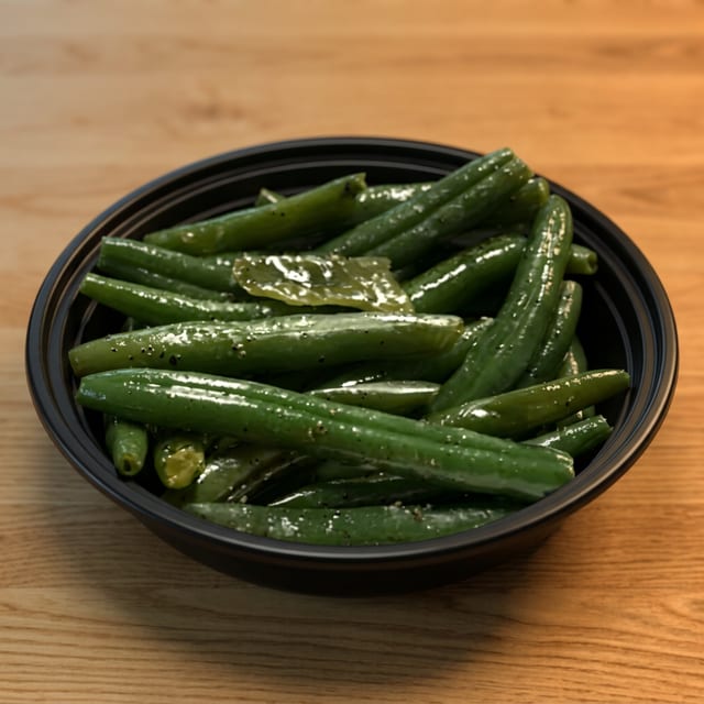 Green Beans with Almonds and Cranberries.