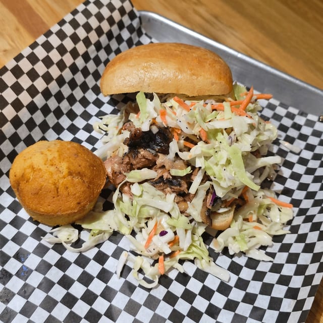 Pig-Up Truck Sandwich.